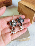 Handmade Silver Ganesha Earrings | AMOLA