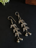German Silver Wing Dangle Hook earring | AMOLA