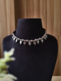 German Silver Tribal Thread Choker | AMOLA