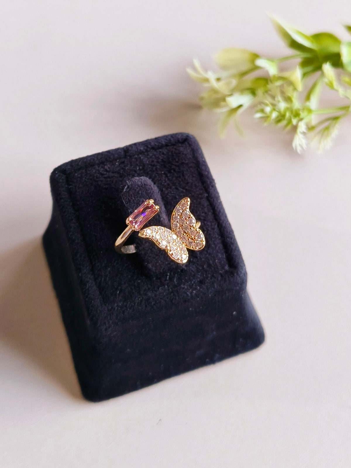 Luxury Finish AD Adjustable Ring | AMOLA