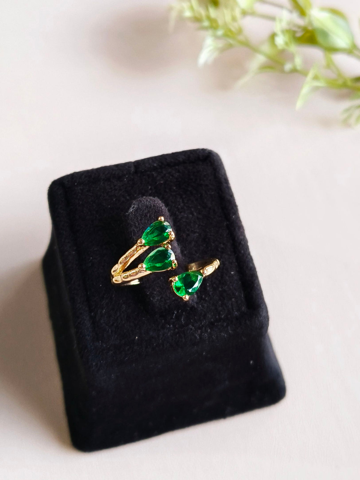 Luxury Finish AD Adjustable Ring | AMOLA