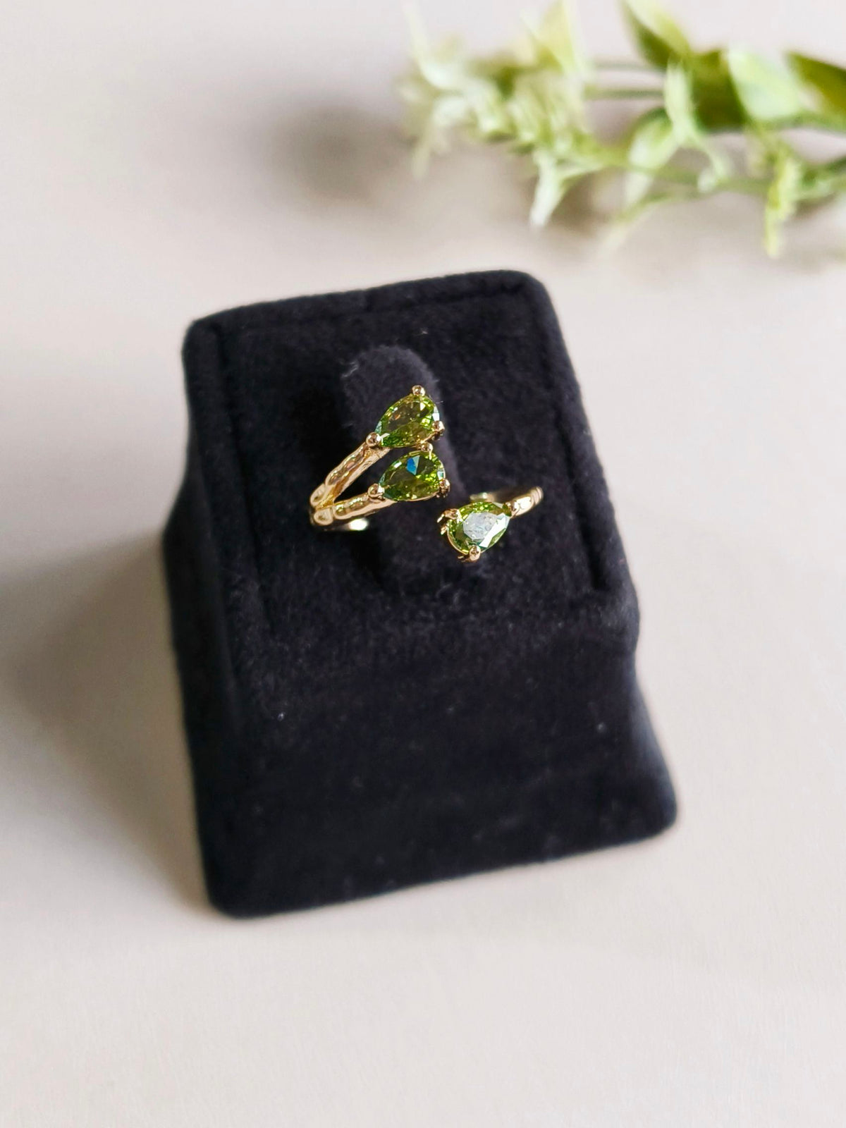 Luxury Finish AD Adjustable Ring | AMOLA
