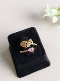 Luxury Finish AD Adjustable Ring | AMOLA