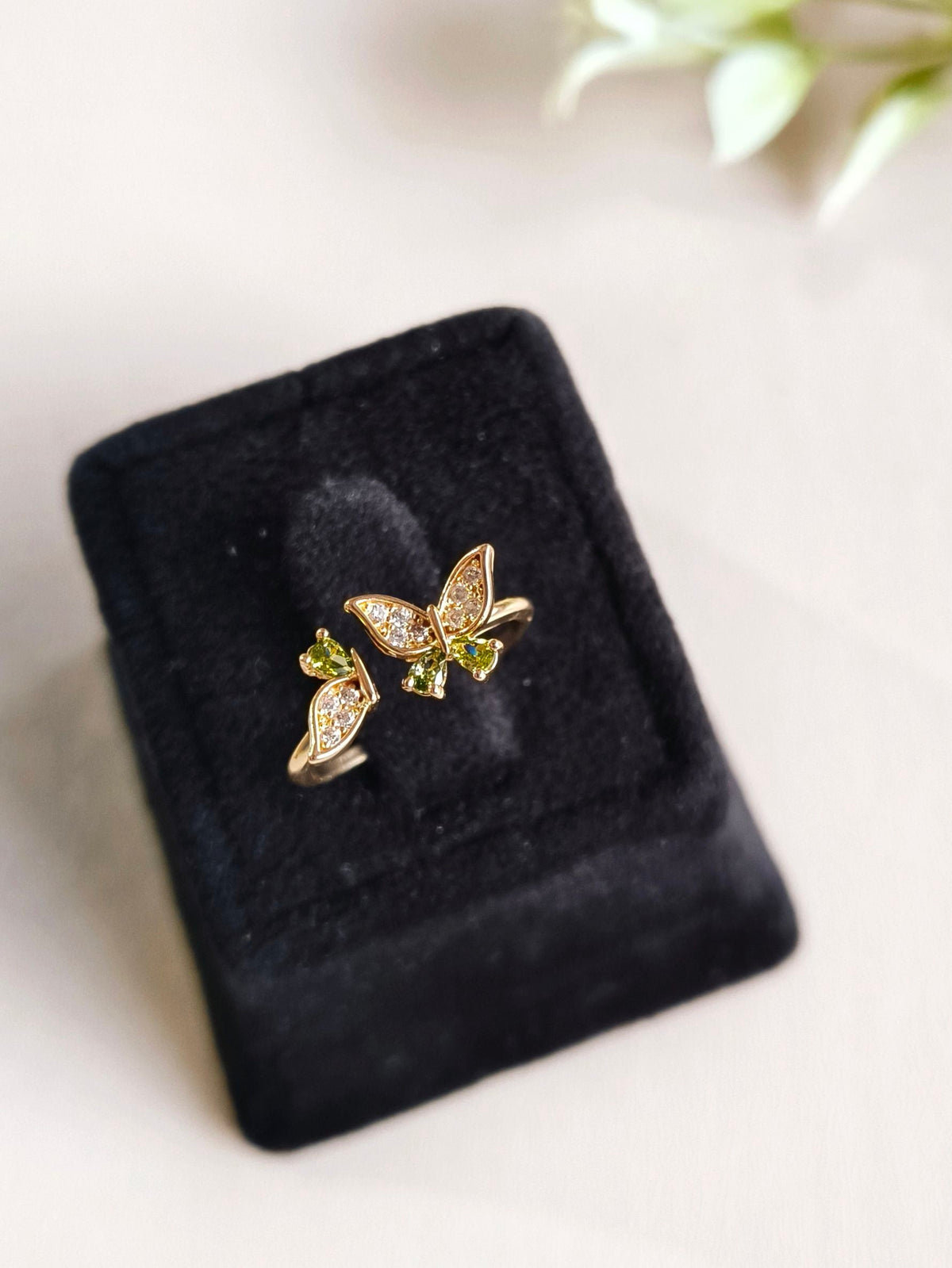 Luxury Finish AD Adjustable Ring | AMOLA