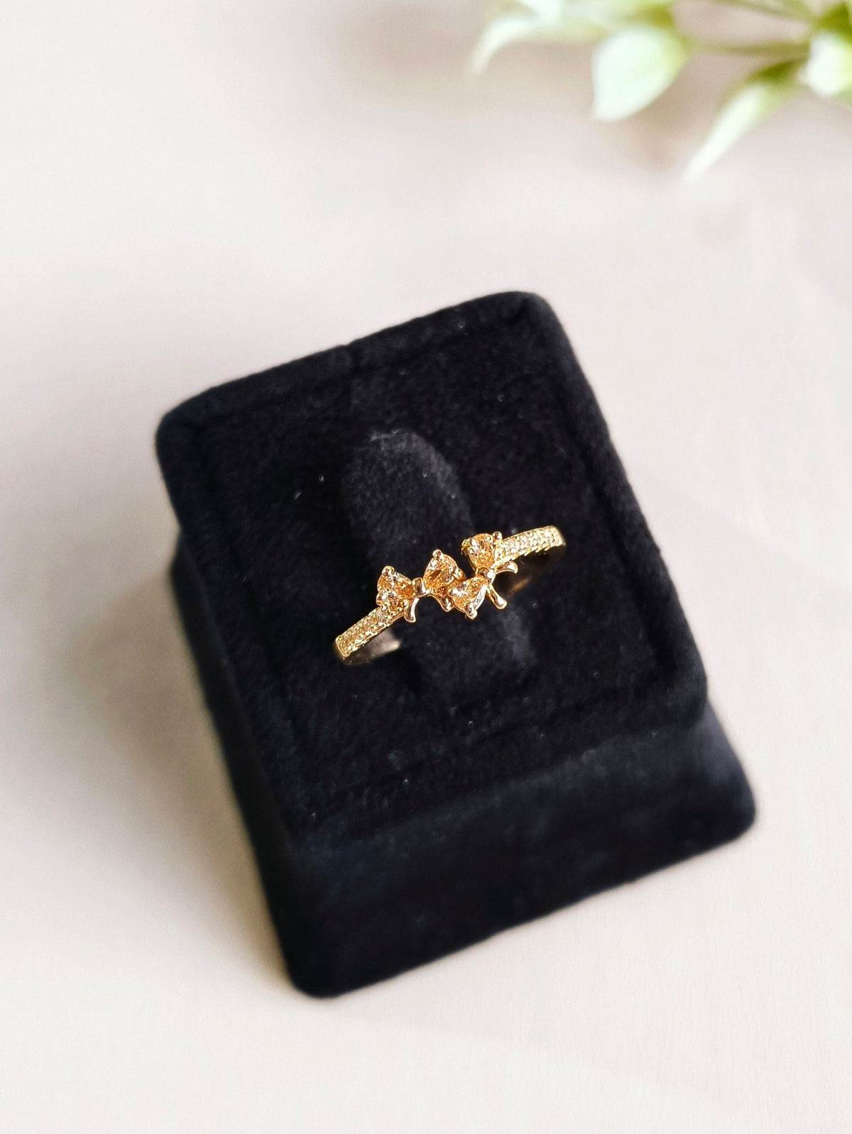 Luxury Finish AD Adjustable Ring | AMOLA