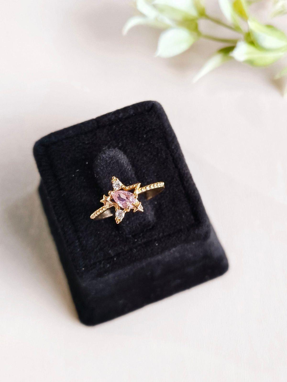 Luxury Finish AD Adjustable Ring | AMOLA