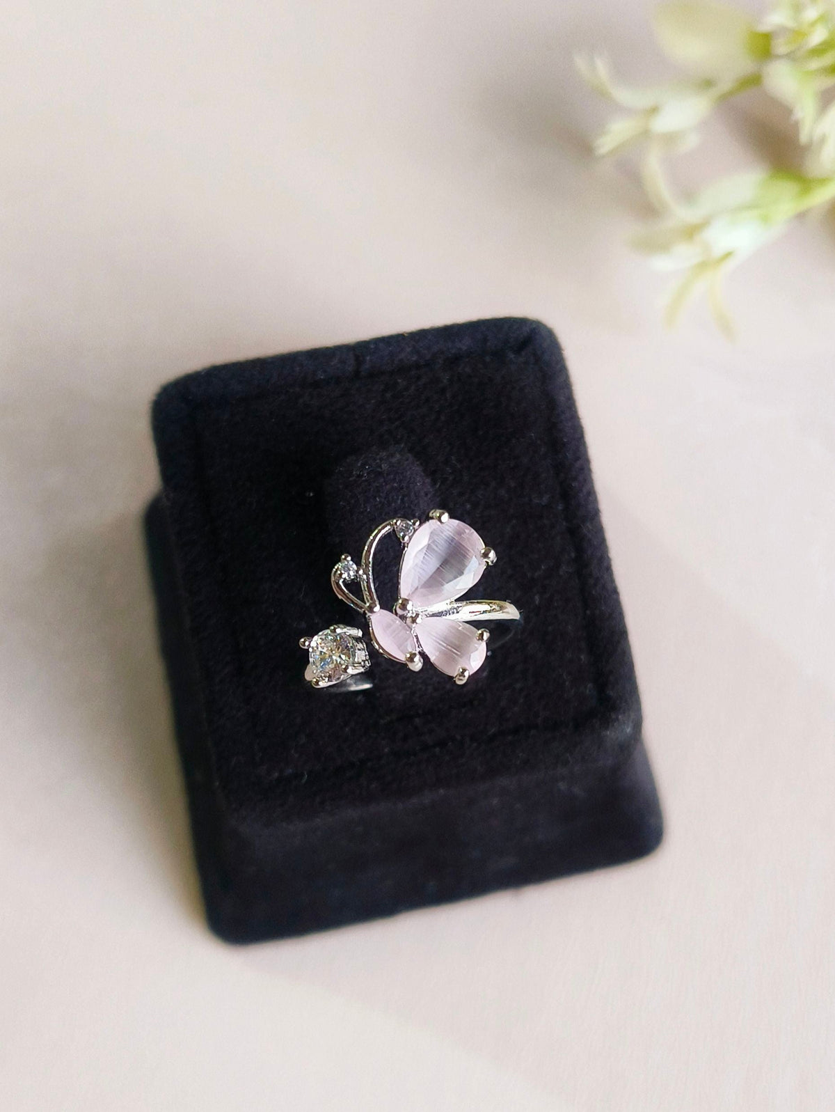 Luxury Finish AD Adjustable Ring | AMOLA