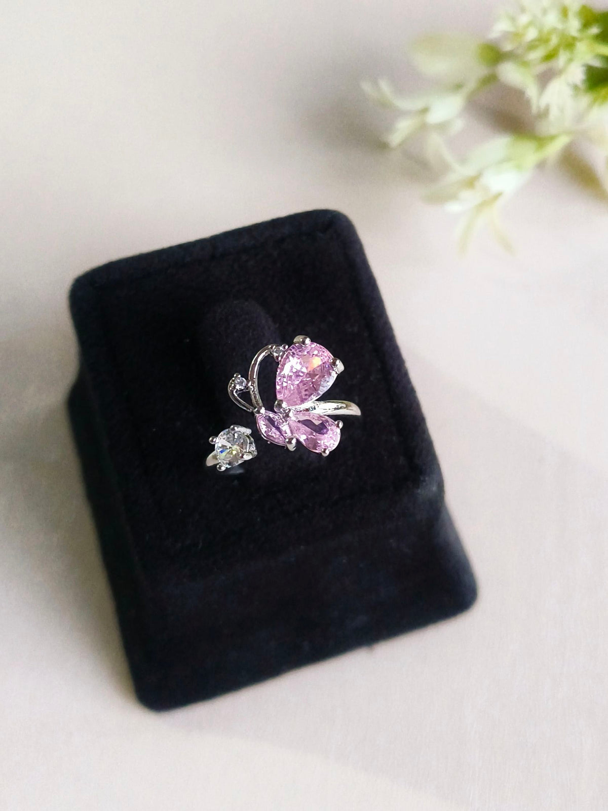 Luxury Finish AD Adjustable Ring | AMOLA