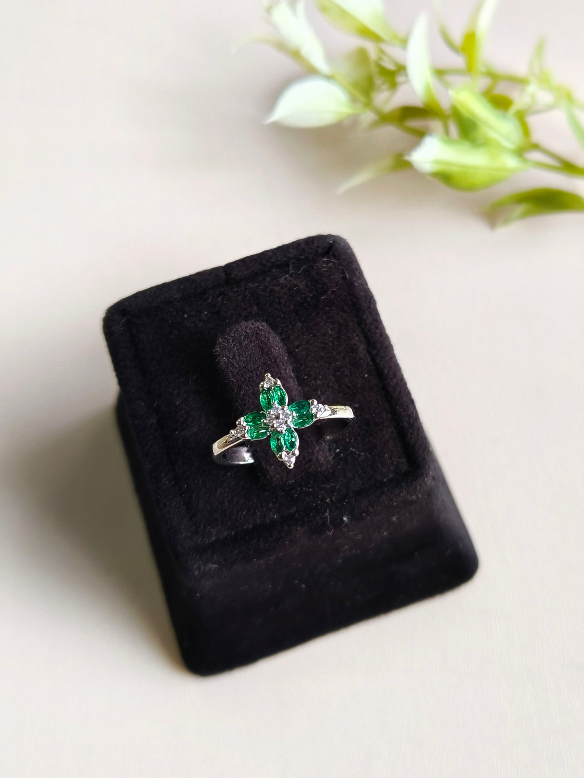 Luxury Finish AD Adjustable Ring | AMOLA