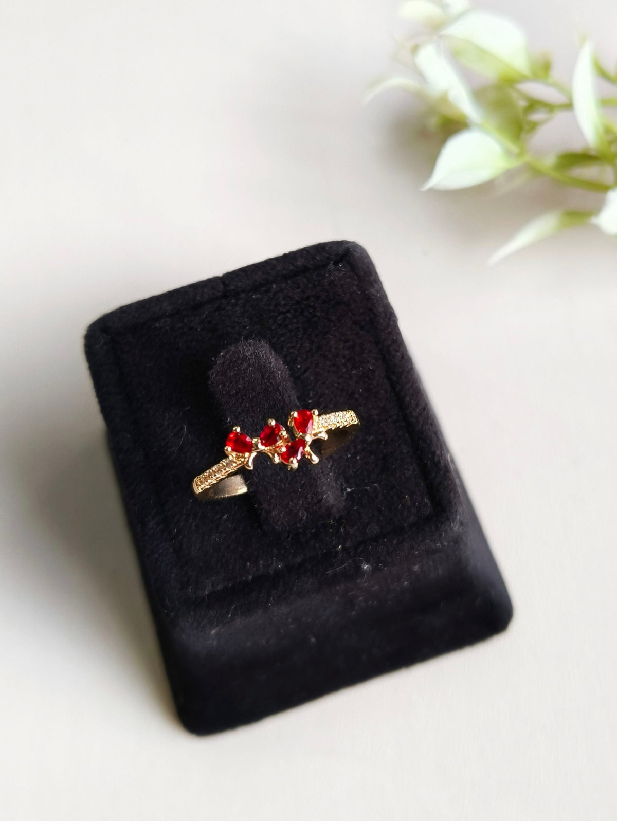 Luxury Finish AD Adjustable Ring | AMOLA