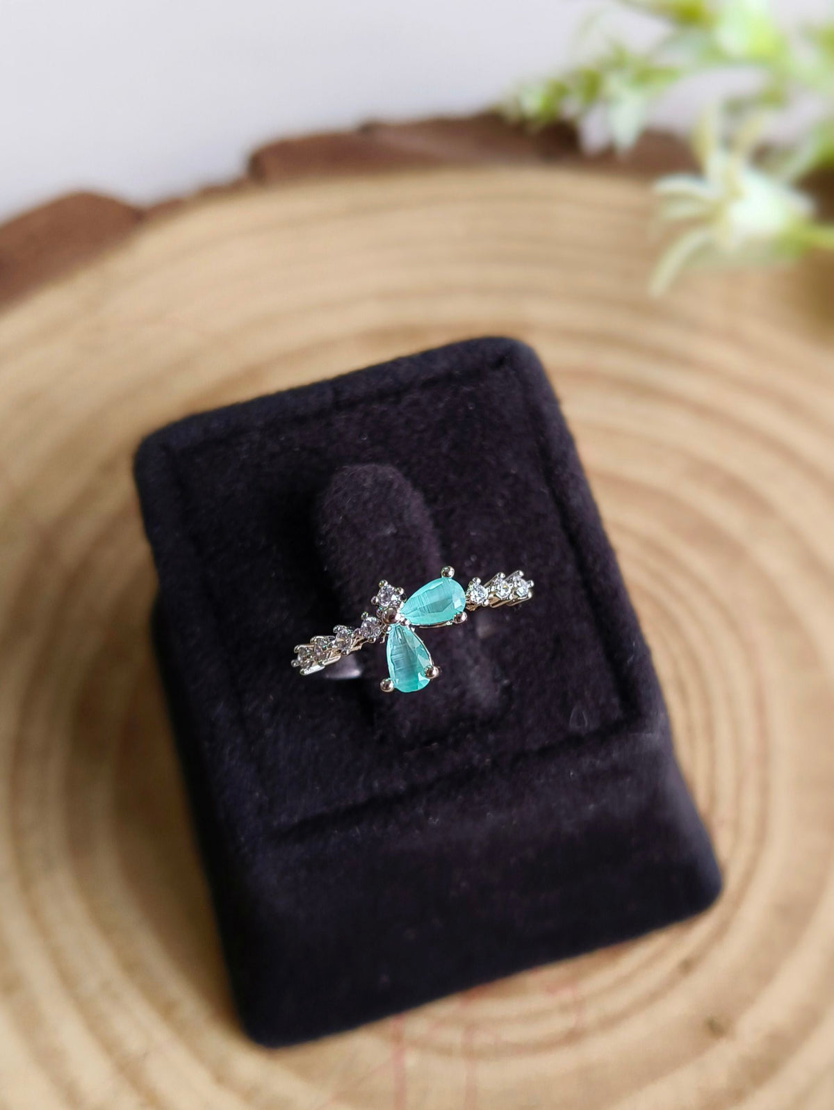 Luxury Finish AD Adjustable Ring | AMOLA