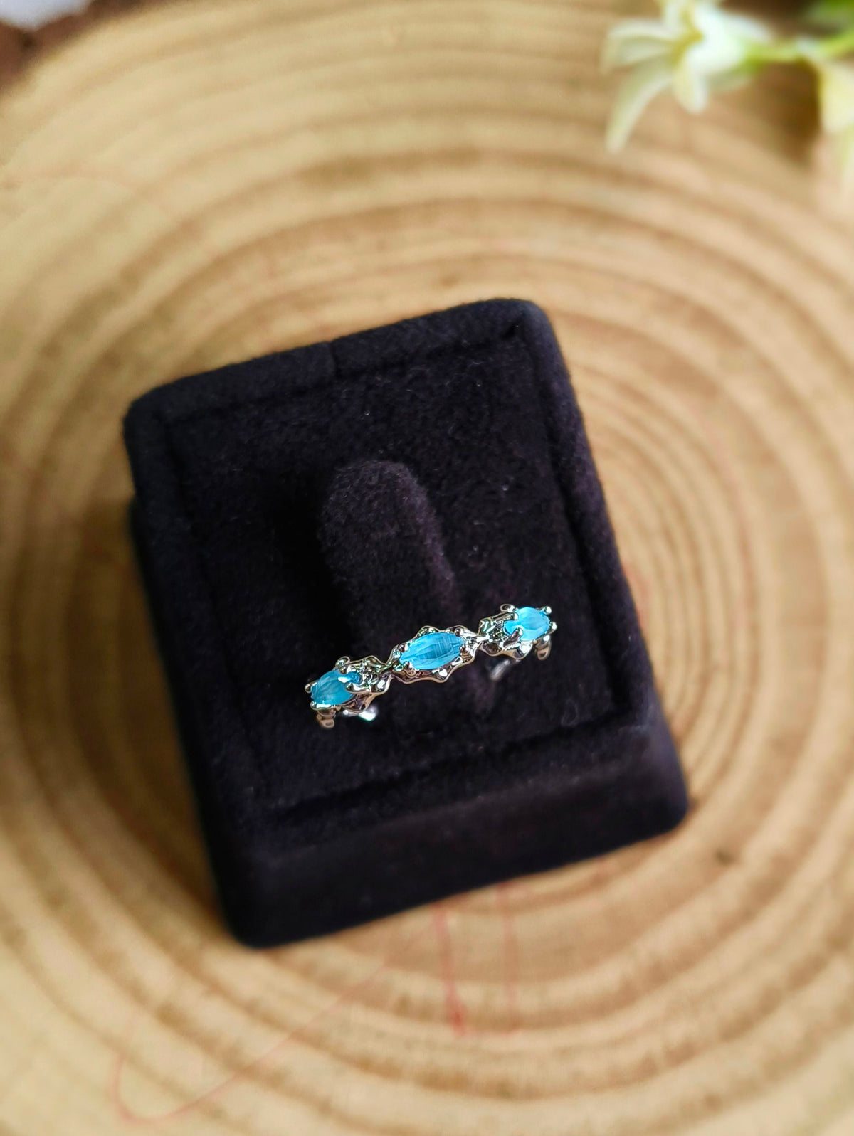 Luxury Finish AD Adjustable Ring | AMOLA