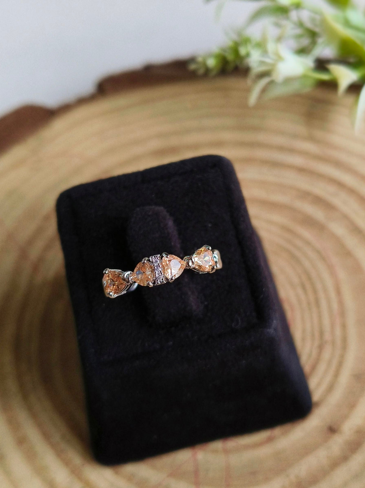Luxury Finish AD Adjustable Ring | AMOLA
