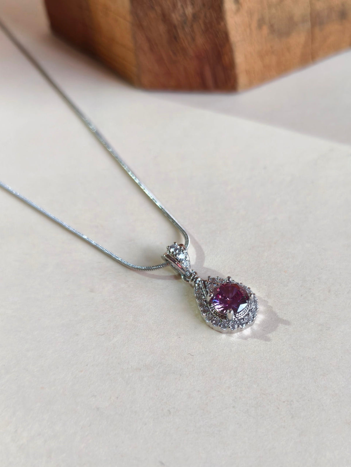 Graceful AD Pendant Set Shine | AMOLA