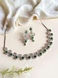 Stylish American Diamond Necklace | AMOLA