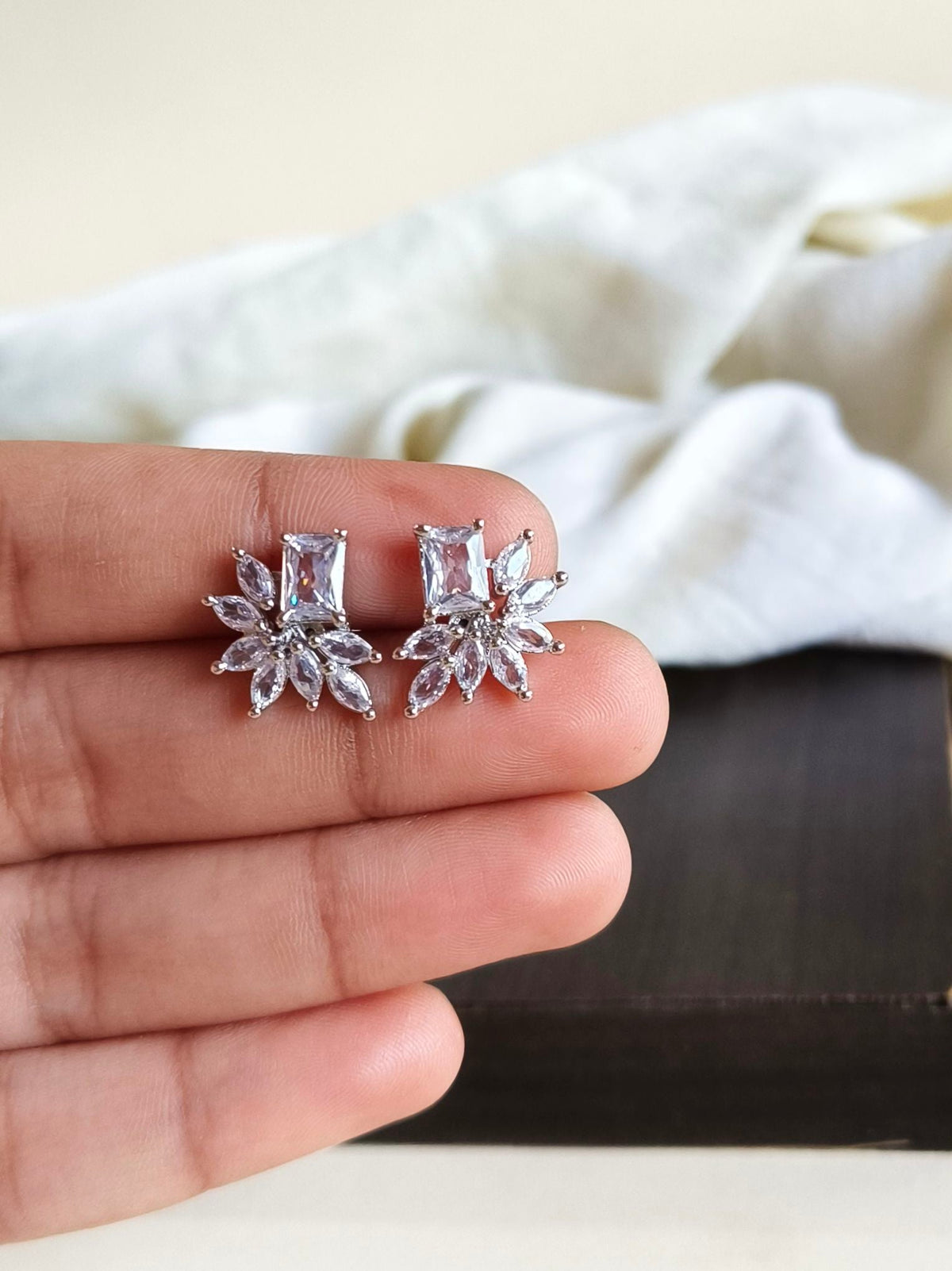 Elegant Daily Wear Stud Earrings | AMOLA