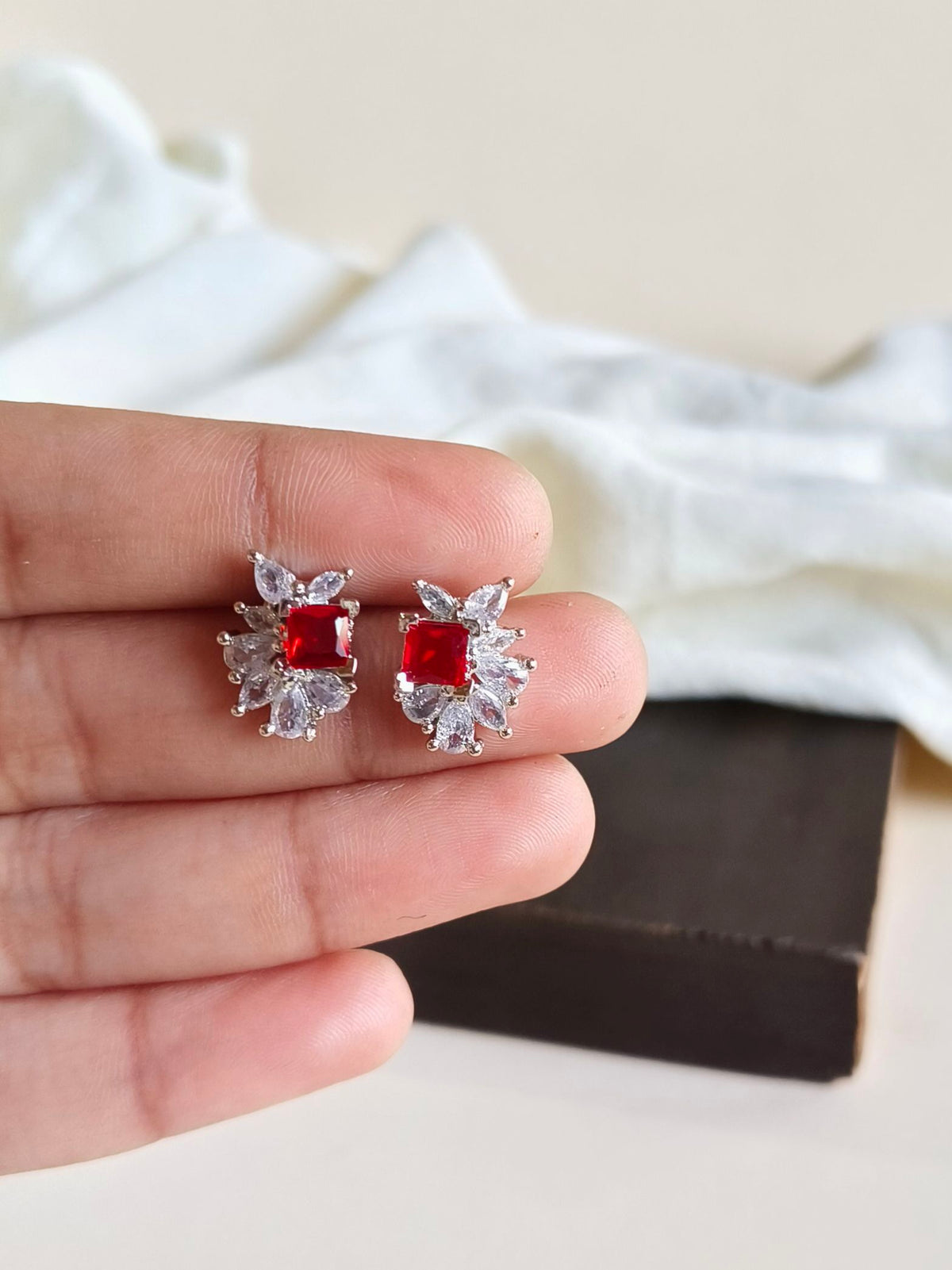 Elegant Daily Wear Stud Earrings | AMOLA