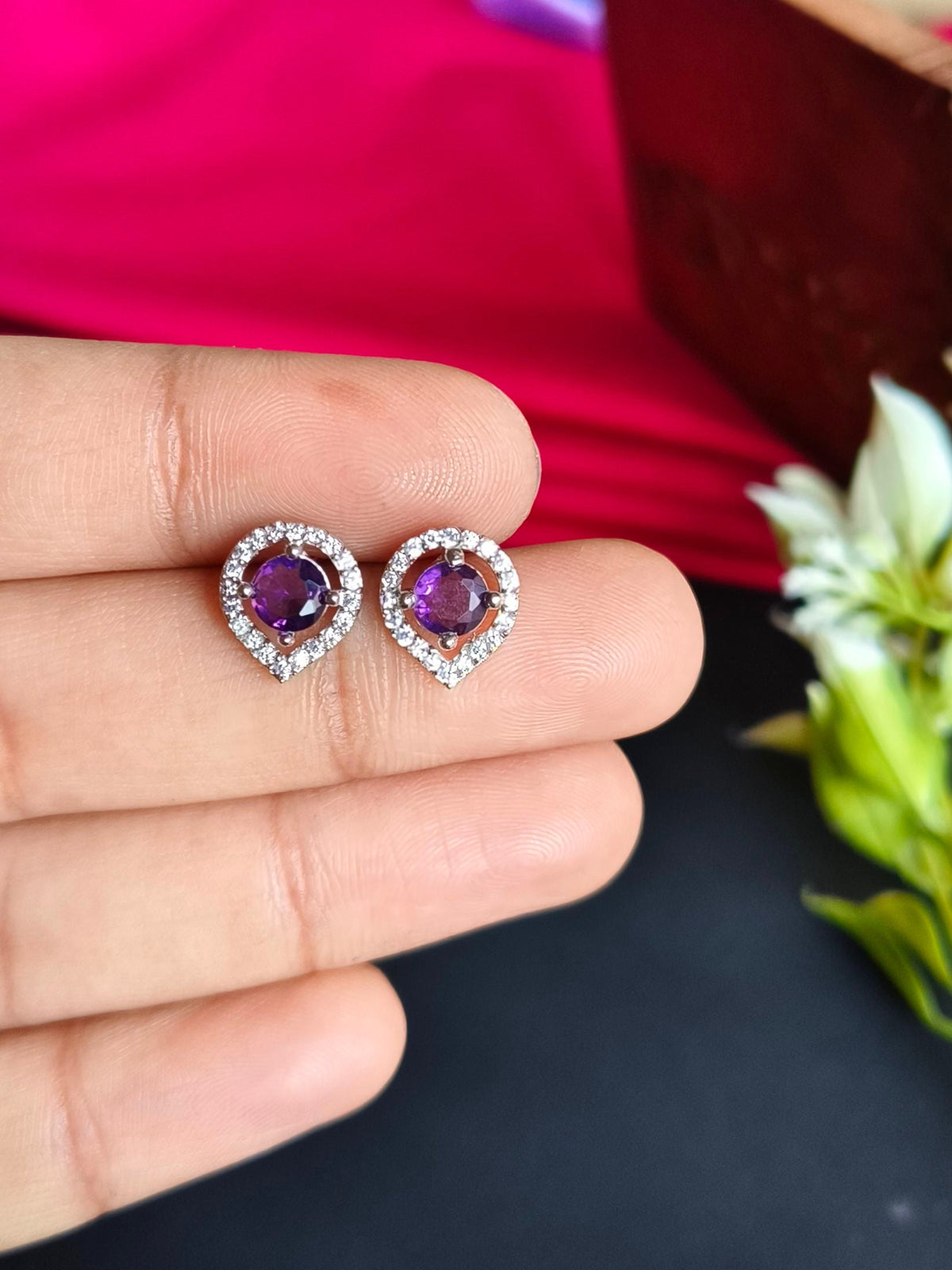 Elegant Daily Wear Stud Earrings | AMOLA