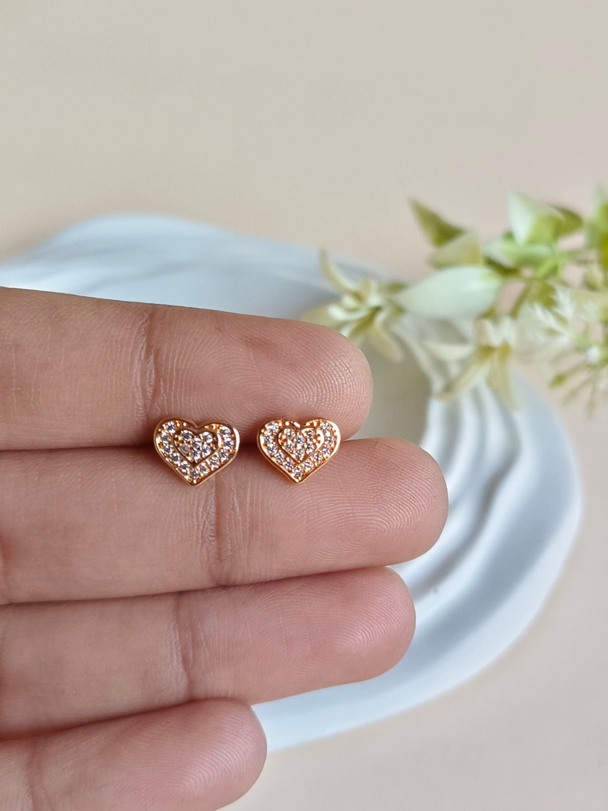 Elegant Daily Wear Stud Earrings | AMOLA