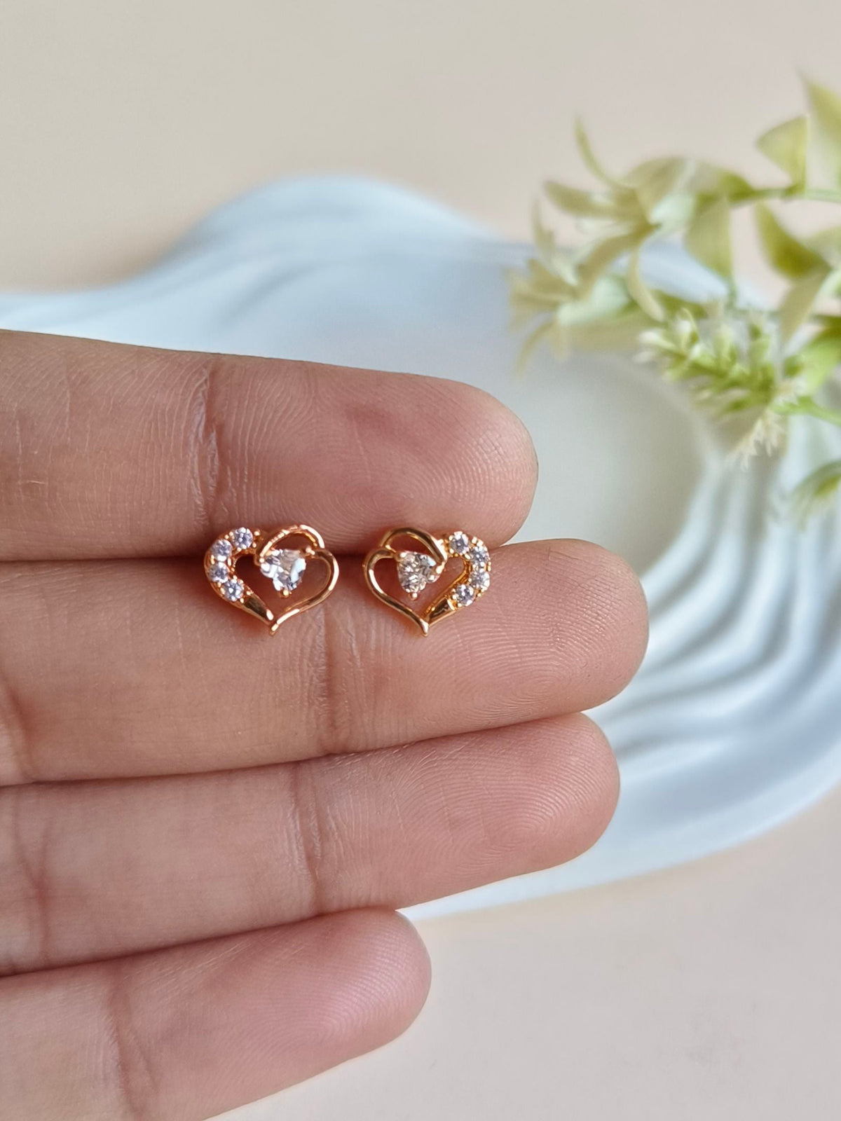 Elegant Daily Wear Stud Earrings | AMOLA
