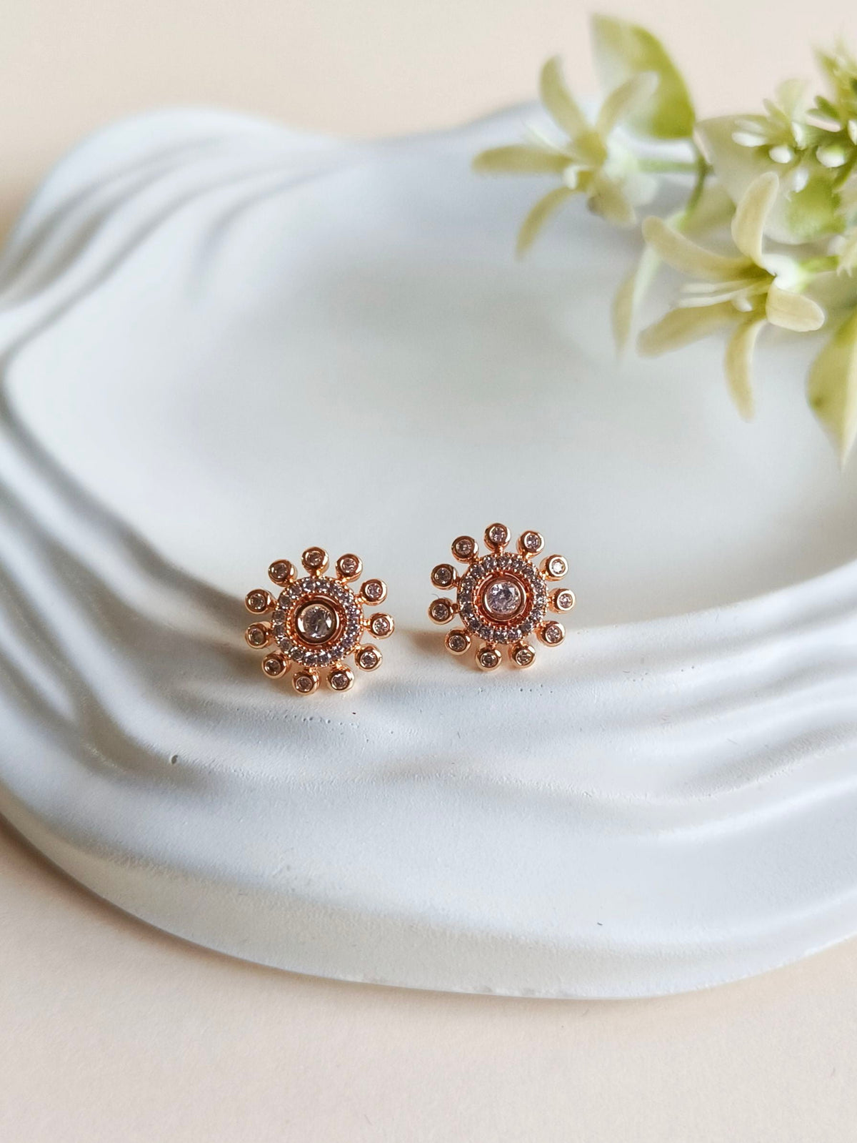 Elegant Daily Wear Stud Earrings | AMOLA