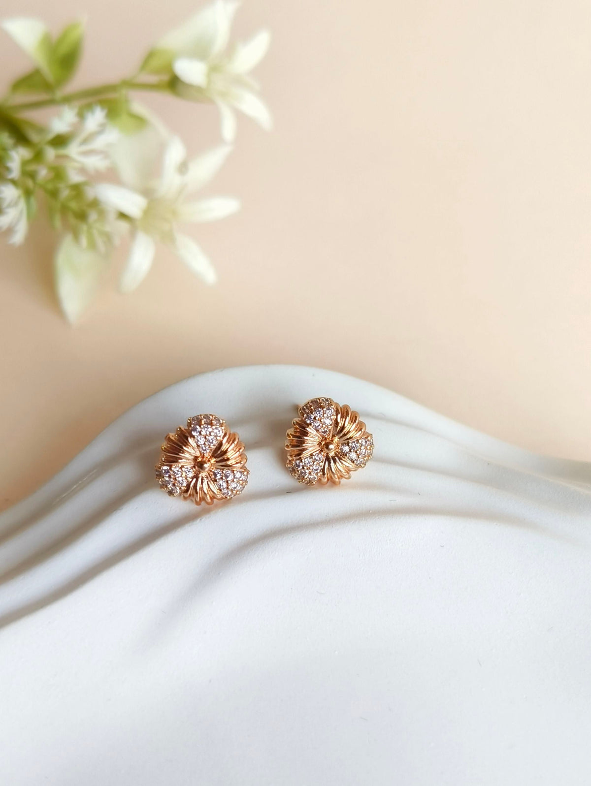 Elegant Daily Wear Stud Earrings | AMOLA