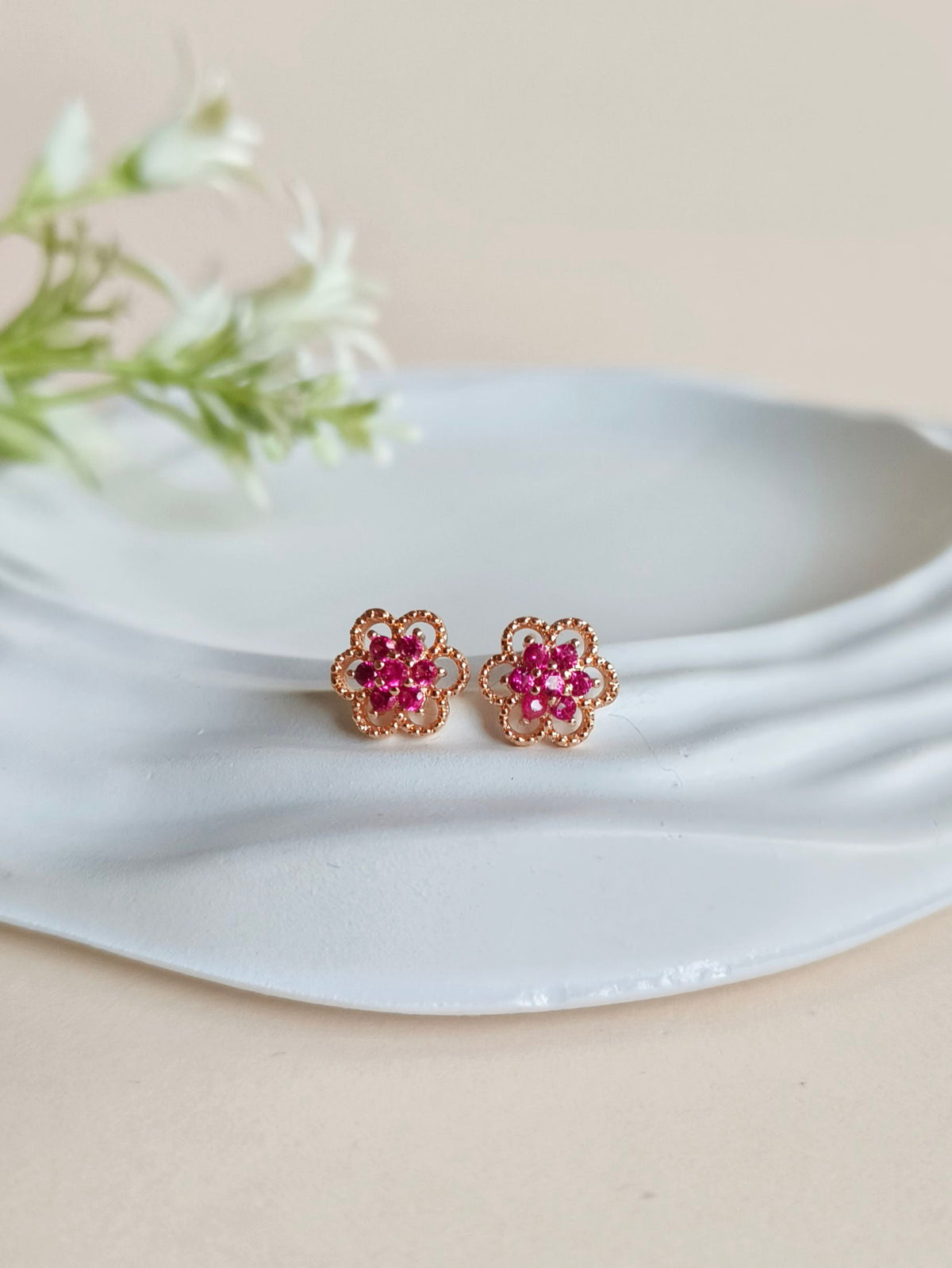 Elegant Daily Wear Stud Earrings | AMOLA