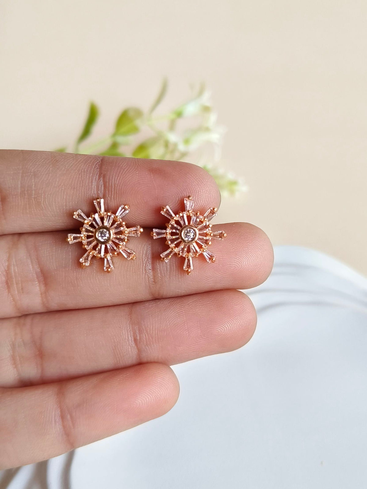 Elegant Daily Wear Stud Earrings | AMOLA