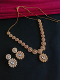 Premium American Diamond Necklace Set | AMOLA
