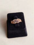 Stylish American Diamond Adjustable Ring | AMOLA
