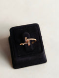 Stylish American Diamond Adjustable Ring | AMOLA