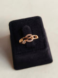 Stylish American Diamond Adjustable Ring | AMOLA