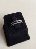 Stylish American Diamond Adjustable Ring | AMOLA