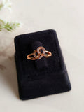Stylish American Diamond Adjustable Ring | AMOLA
