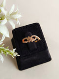 Stylish American Diamond Adjustable Ring | AMOLA