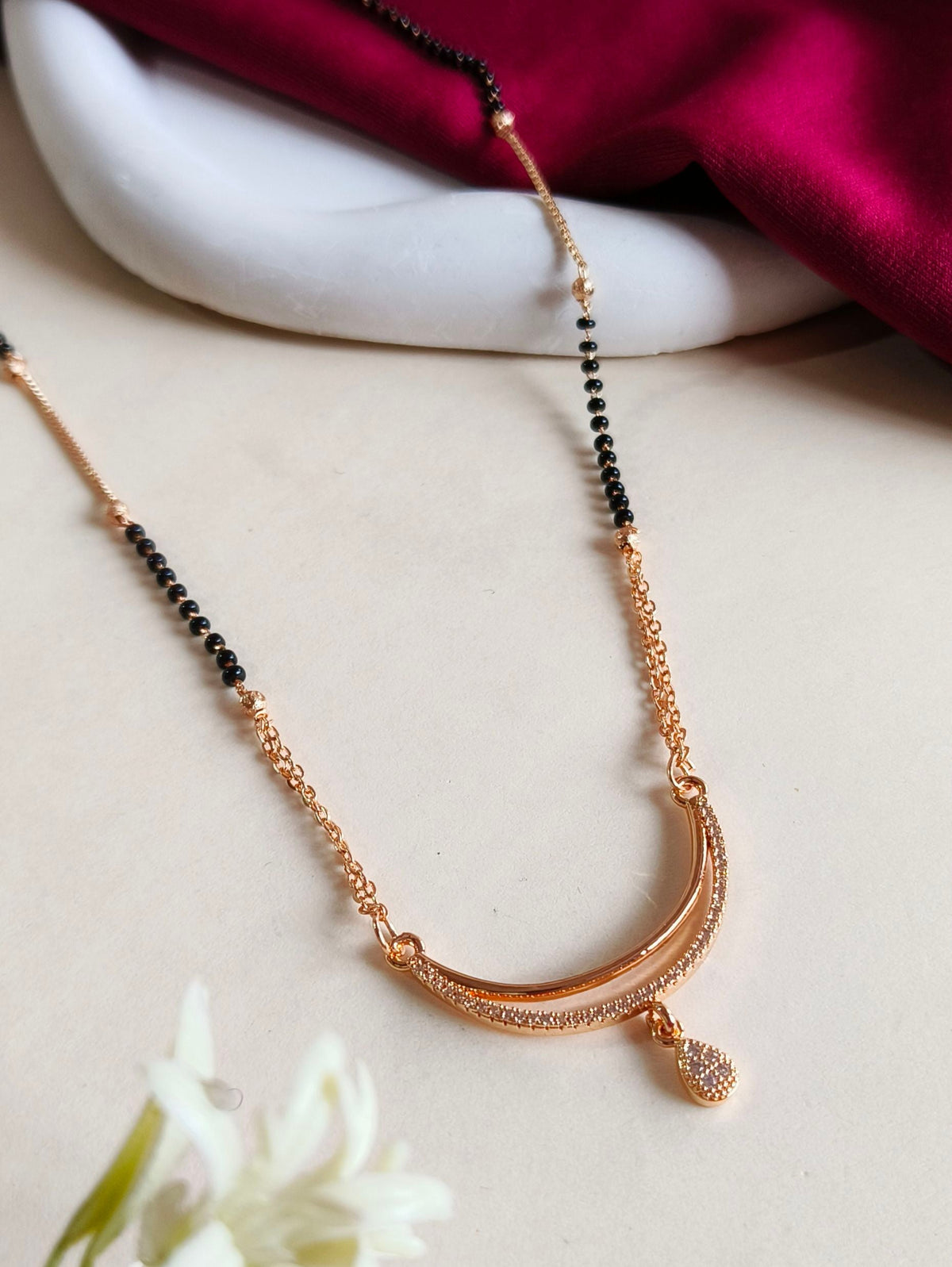 Premium AD Glam Mangalsutra | AMOLA