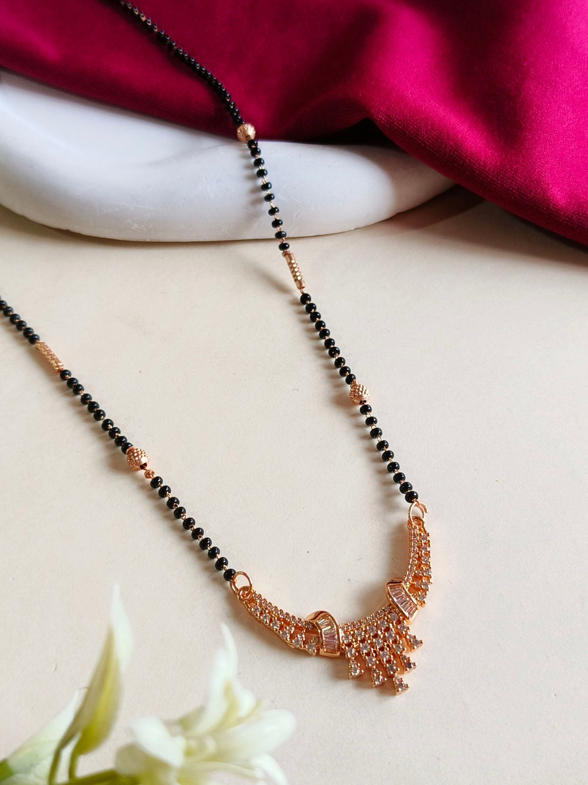 Premium AD Glam Mangalsutra | AMOLA
