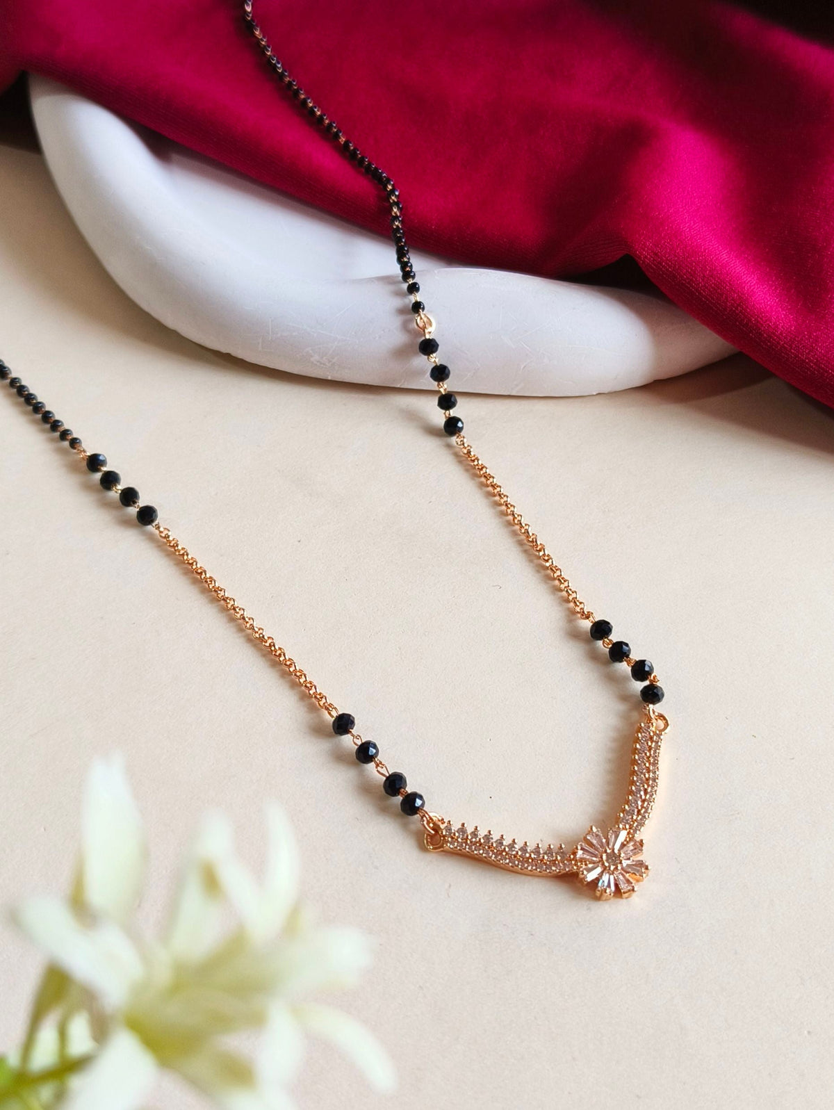 Premium AD Glam Mangalsutra | AMOLA