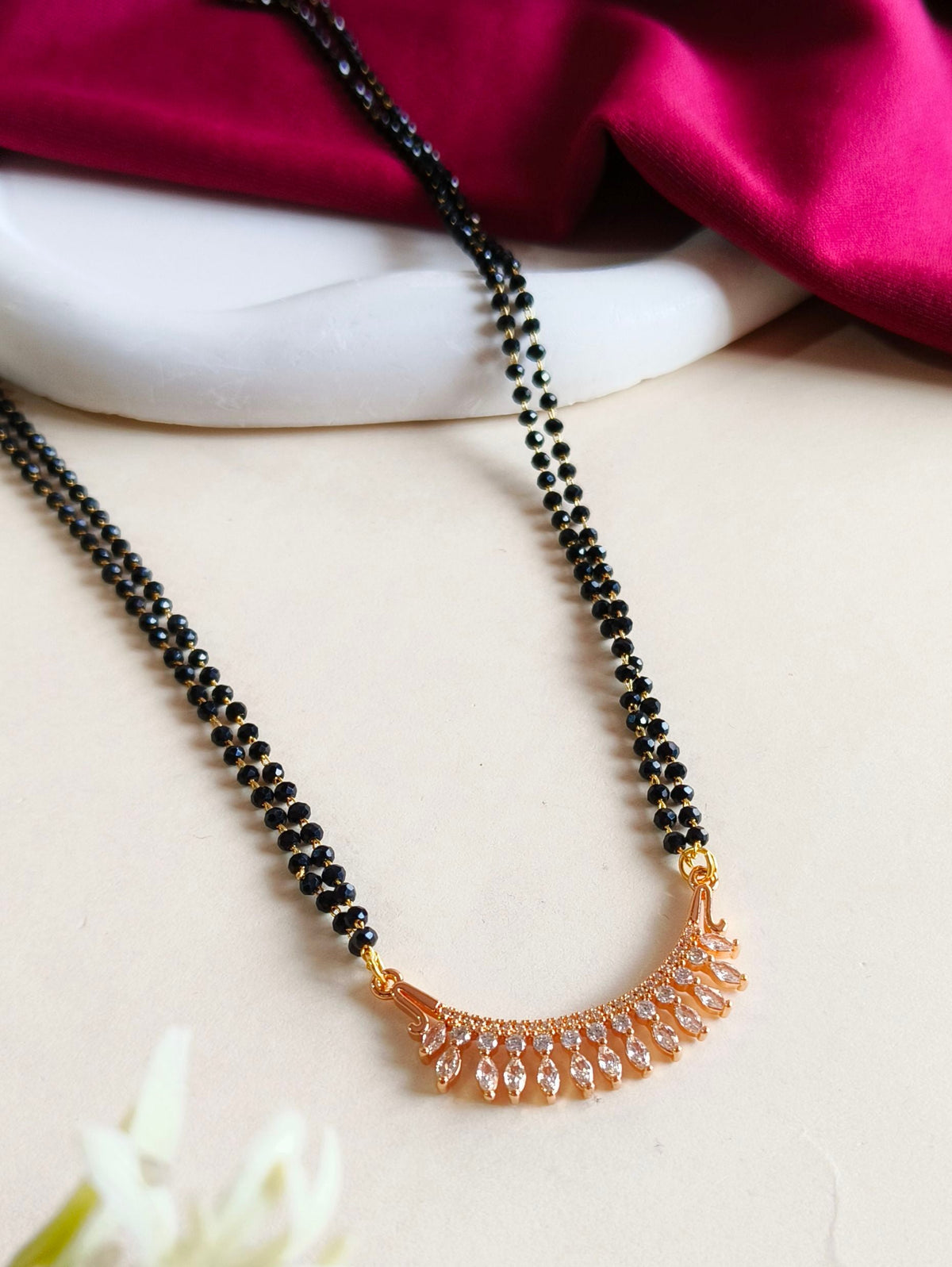Premium AD Glam Mangalsutra | AMOLA