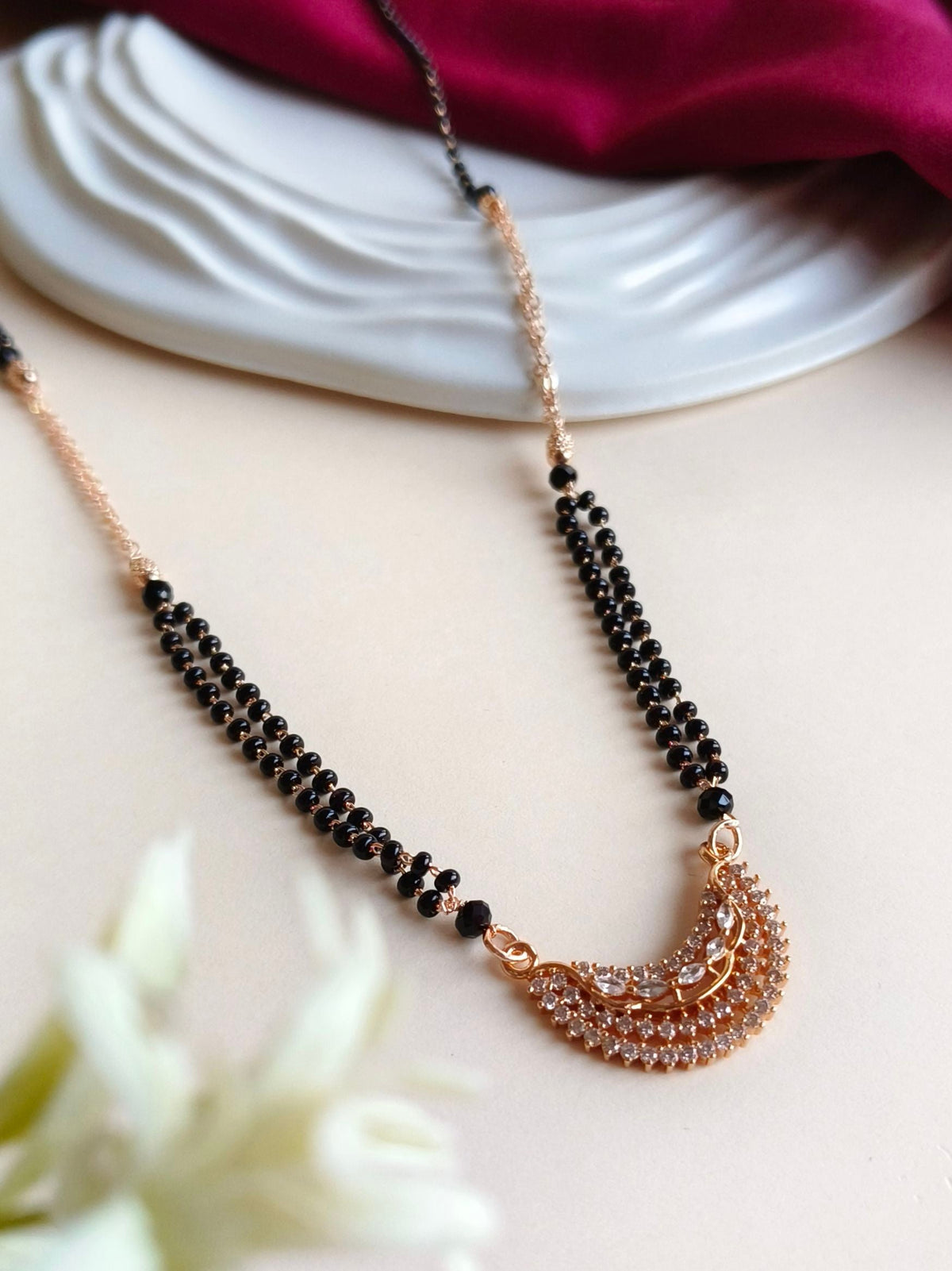 Premium AD Glam Mangalsutra | AMOLA