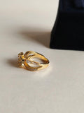 Timeless American Diamond Adjustable Ring | AMOLA