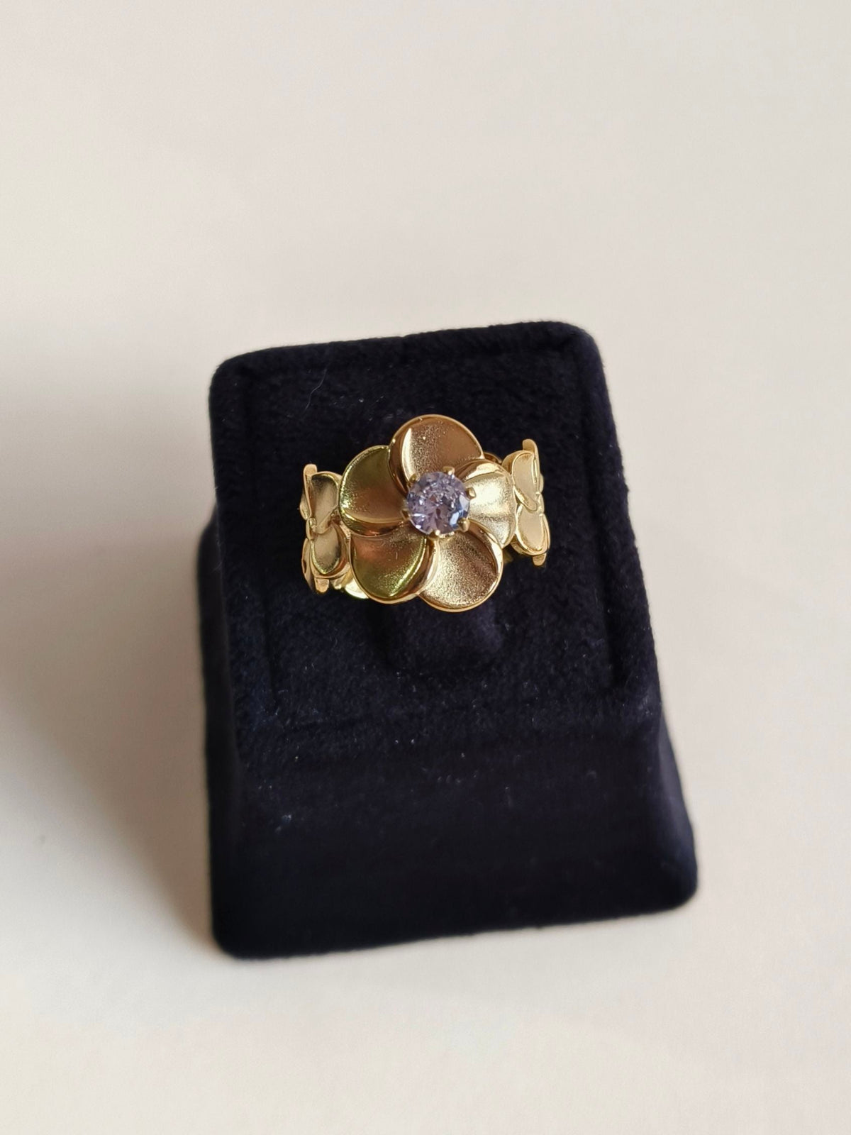 Timeless American Diamond Adjustable Ring | AMOLA