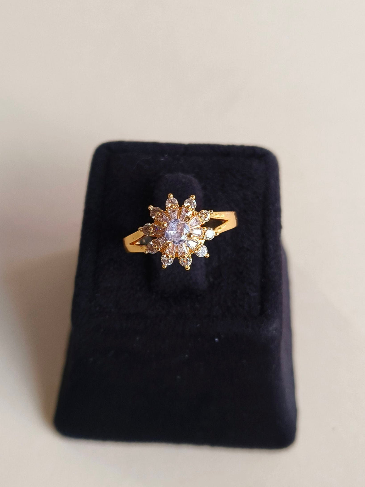 Timeless American Diamond Adjustable Ring | AMOLA