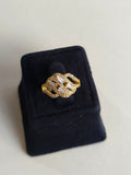 Timeless American Diamond Adjustable Ring | AMOLA