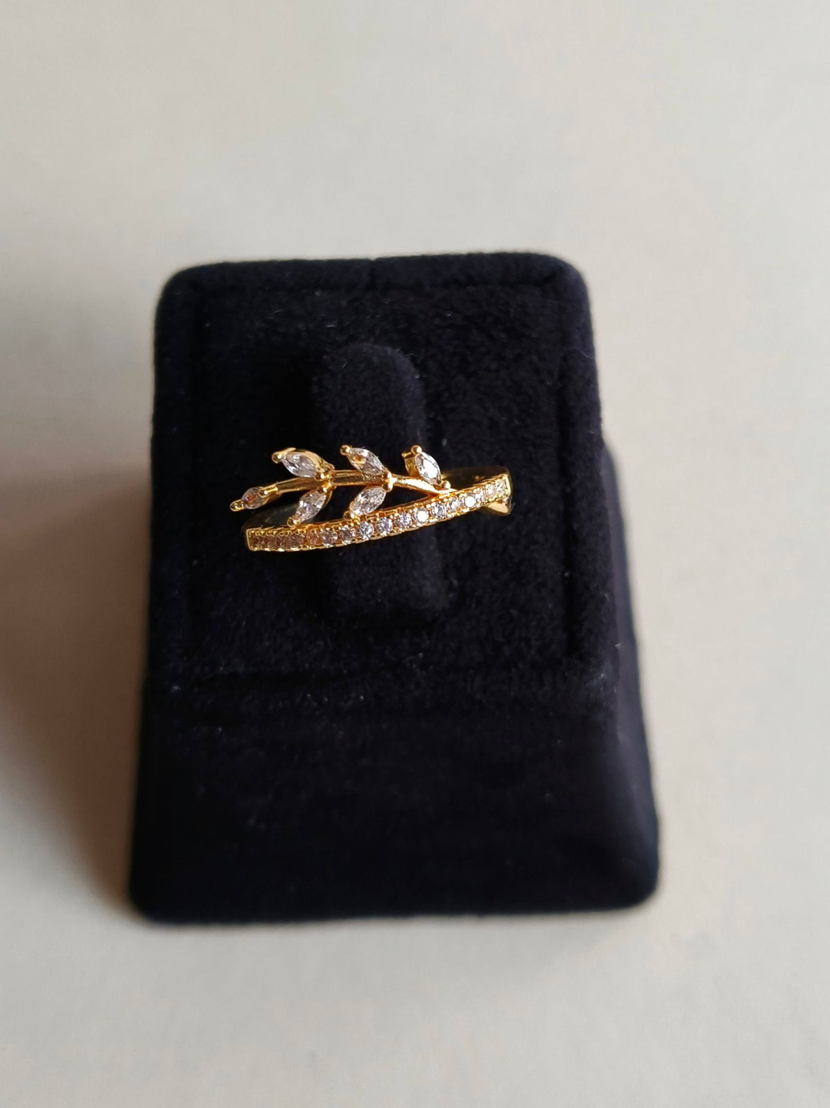 Timeless American Diamond Adjustable Ring | AMOLA