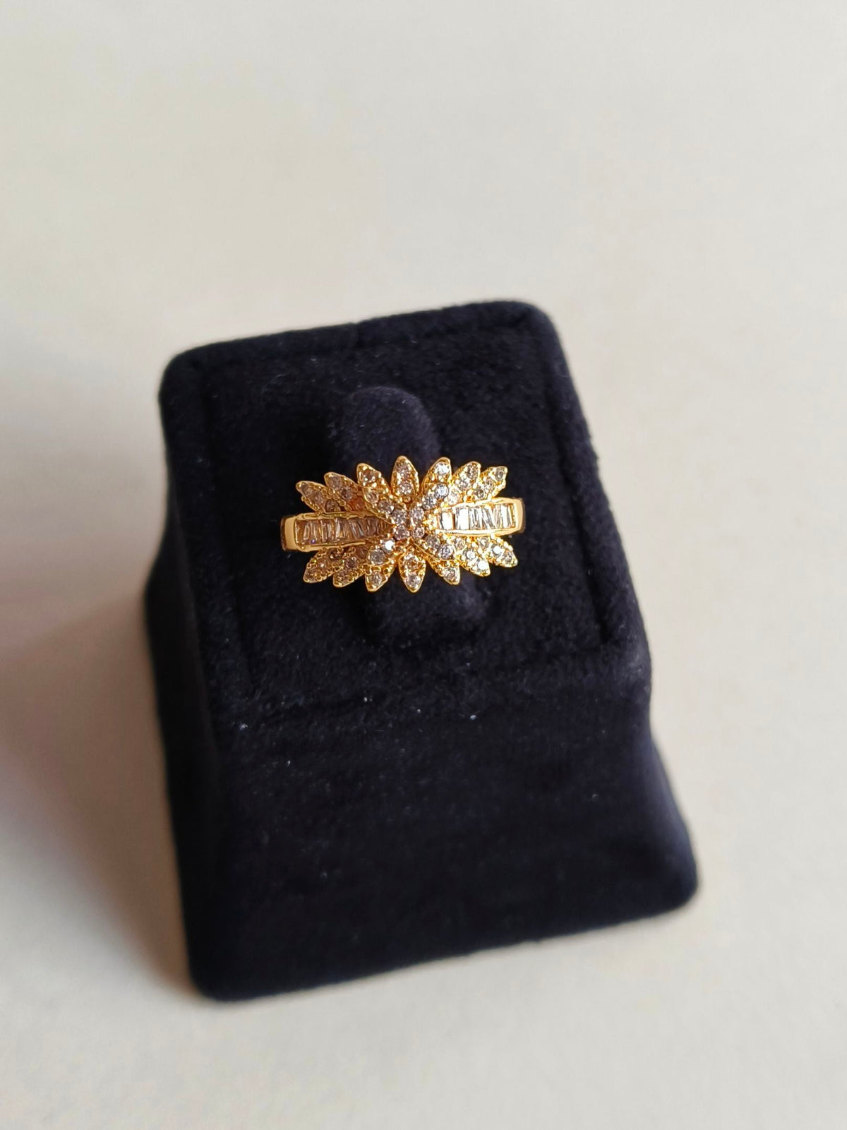 Timeless American Diamond Adjustable Ring | AMOLA