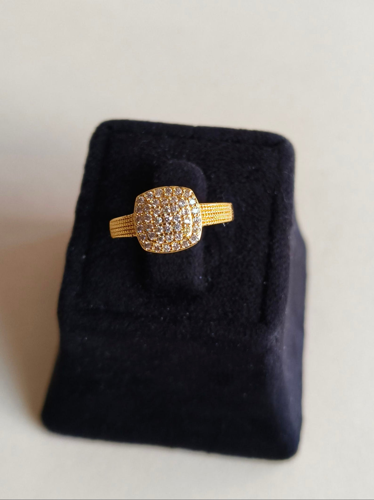 Timeless American Diamond Adjustable Ring | AMOLA
