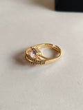 Timeless American Diamond Adjustable Ring | AMOLA