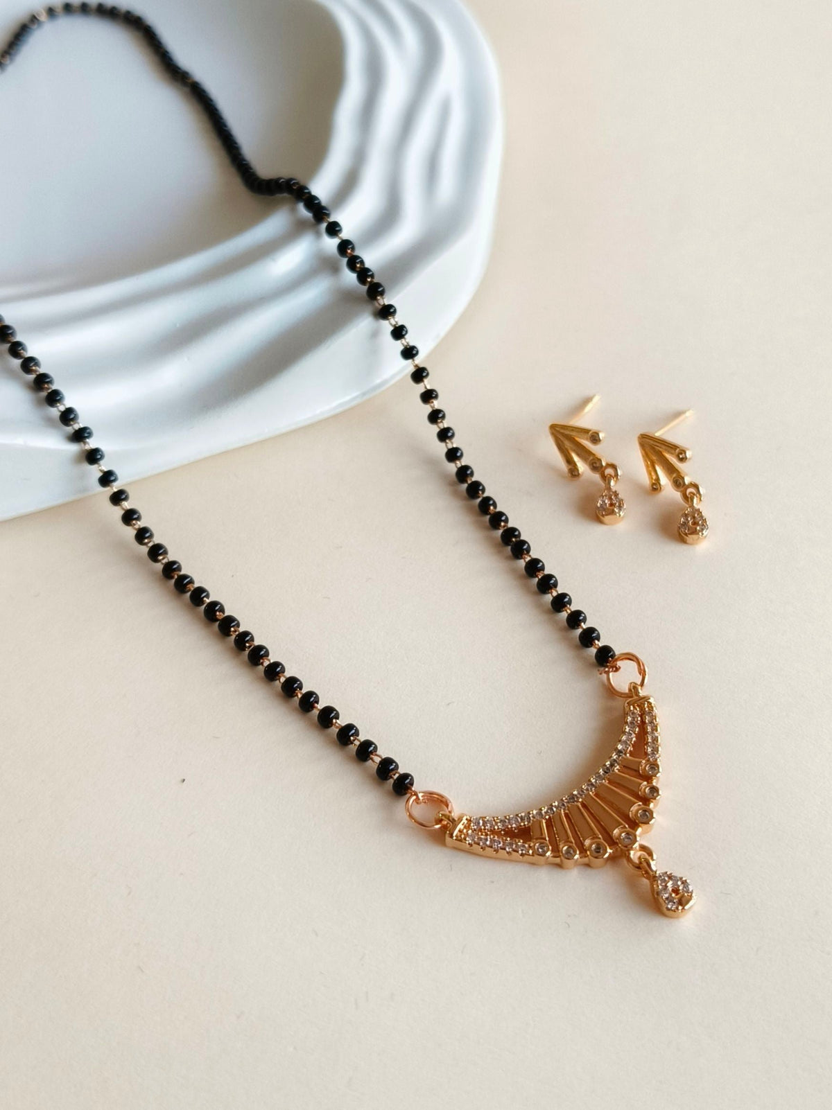 Elite American Diamond Mangalsutra | AMOLA
