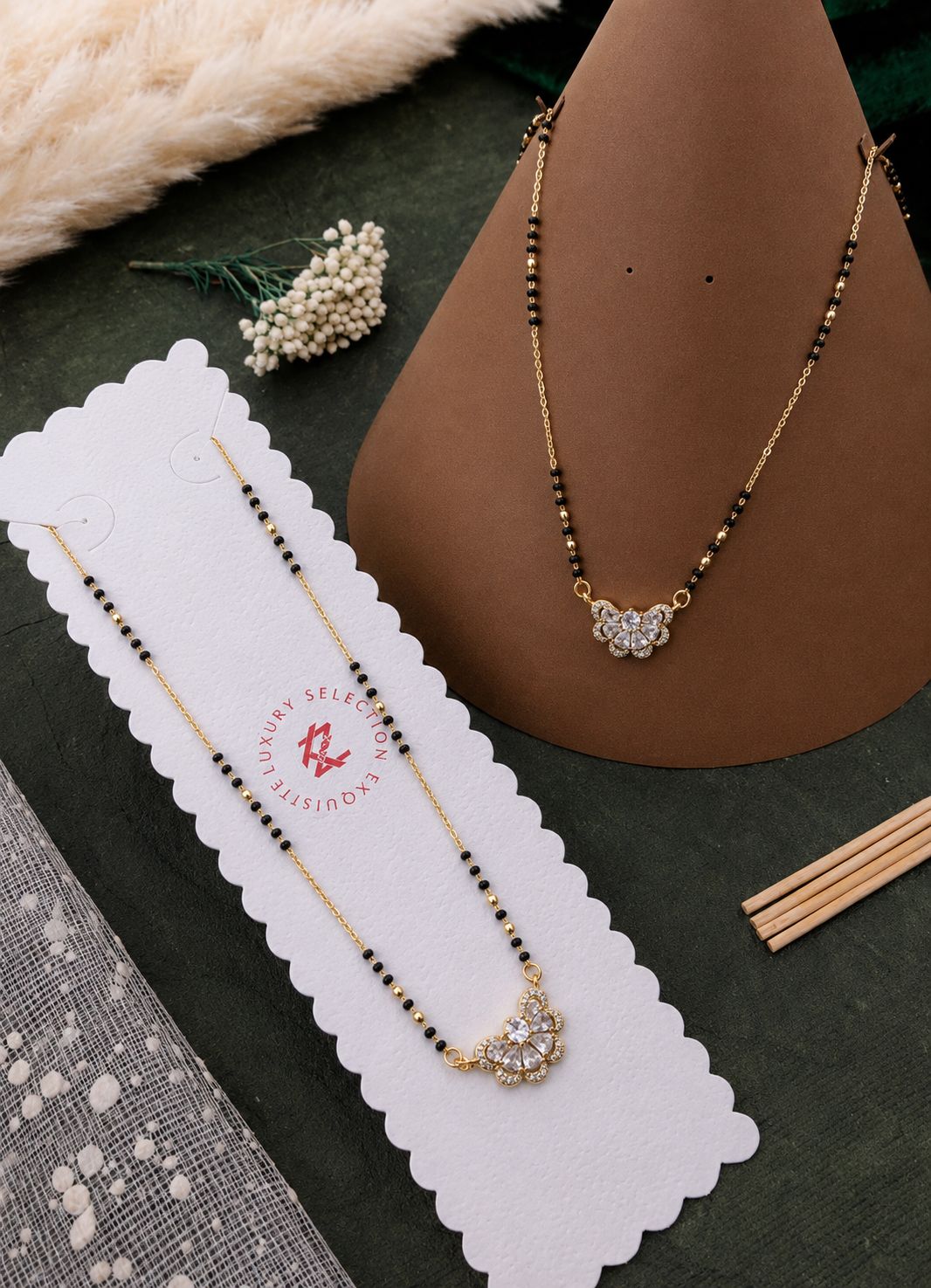 Trendy American Diamond Mangalsutra | AMOLA